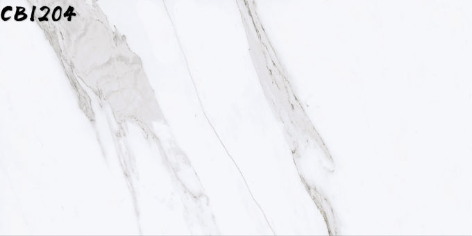 Kualitas tinggi Carrara Floor Tile Matt Rustic Tile Full Body 600x1200mm (24x48 ")